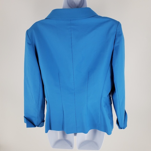 Lafayette 148 New York Button Front Blazer Jacket - Picture 3 of 12